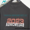 Balenciaga - 2023 Reverse Alphabet Print T-shirt Balenciaga - 2023 Reverse Alphabet Print T-shirt